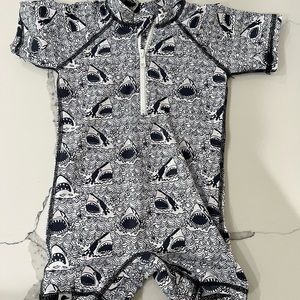 George Hats Shark sunsuit